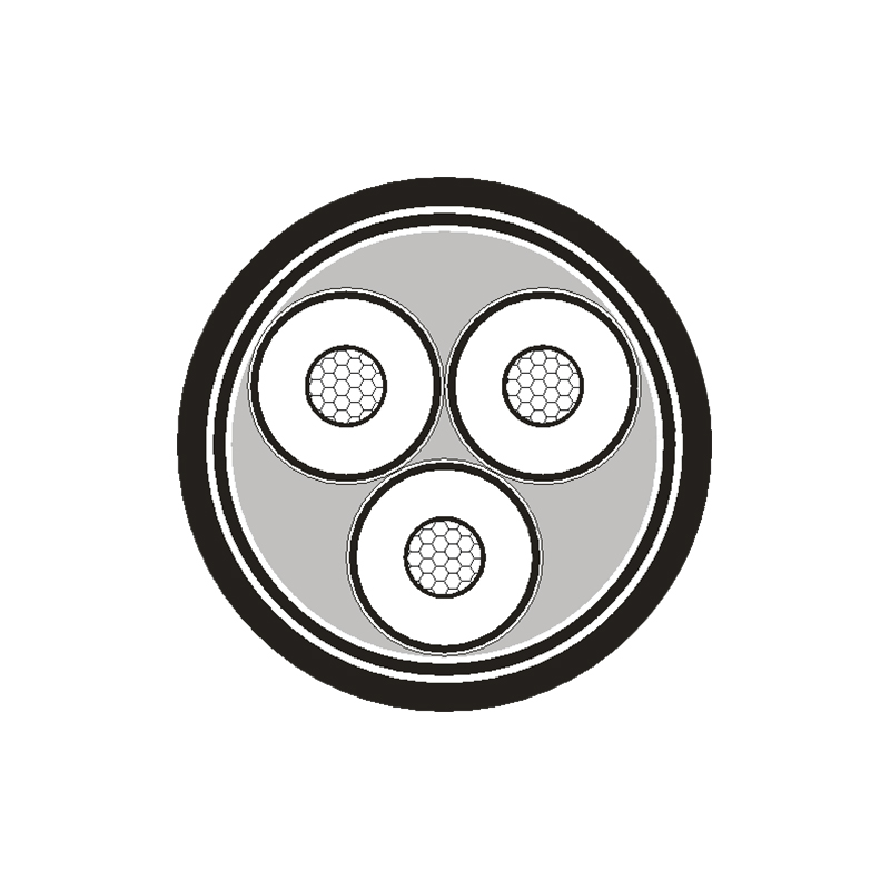 XLPE-isoliertes Stromkabel für Nennspannung 3,6/6 kV -26/35 kV
