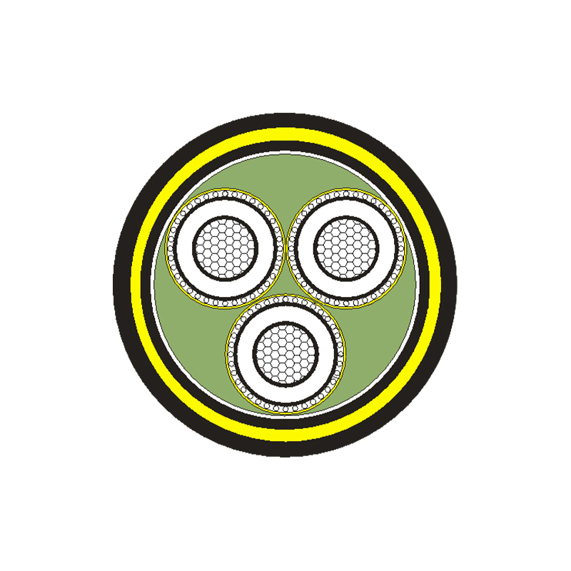 XLPE-isoliertes Stromkabel für Nennspannung 3,6/6 kV -26/35 kV