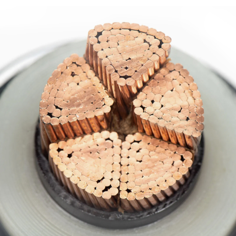 XLPE-Isolierungskabel-gewölbte Aluminiumhülle für Nennspannung von 290/500 kV