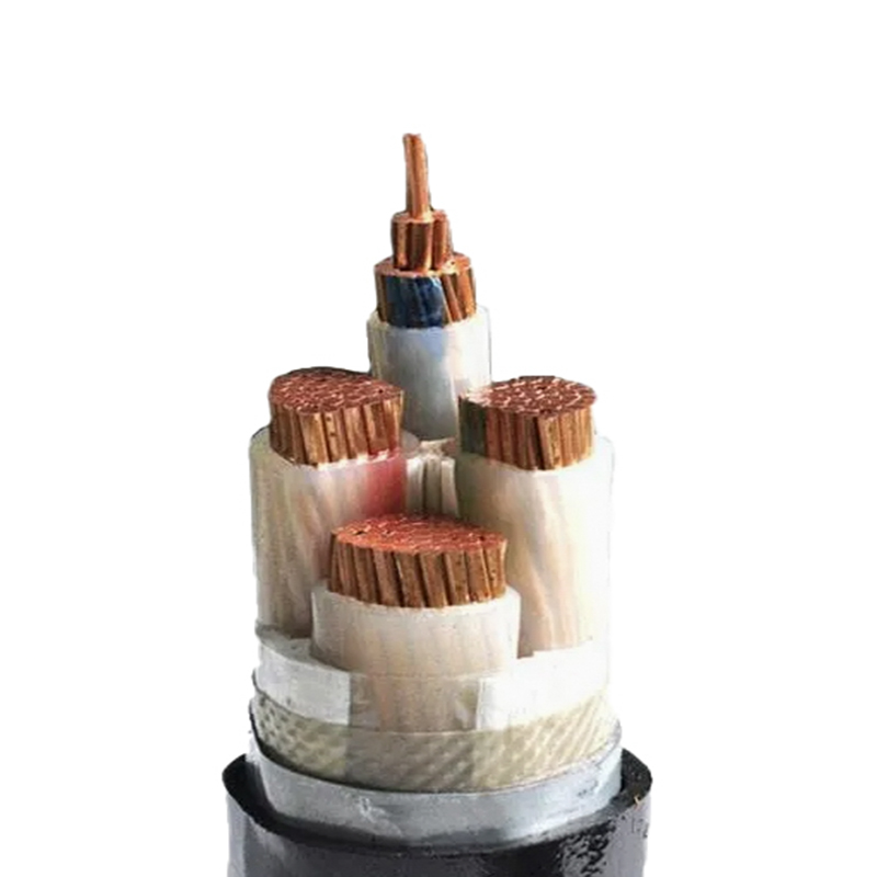 XLPE/PVC-isoliertes Stromkabel für Nennspannung 0,6/1 kV