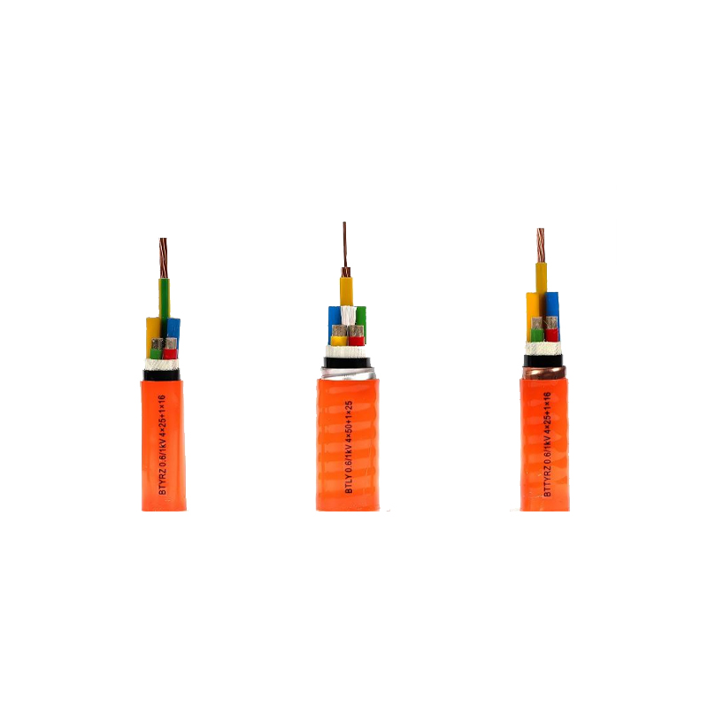 Falten Kupfermantel flexible feuerfeste Kabel